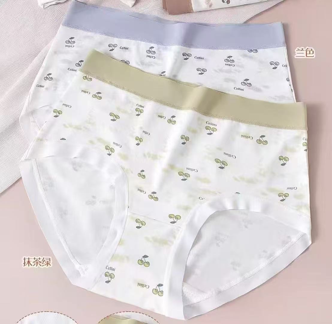 卡通薄款女三角内裤866#