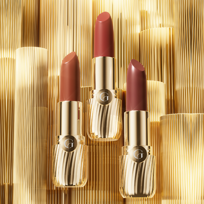 GRIR臻彩鎏金丝绒锁色精华口红礼盒