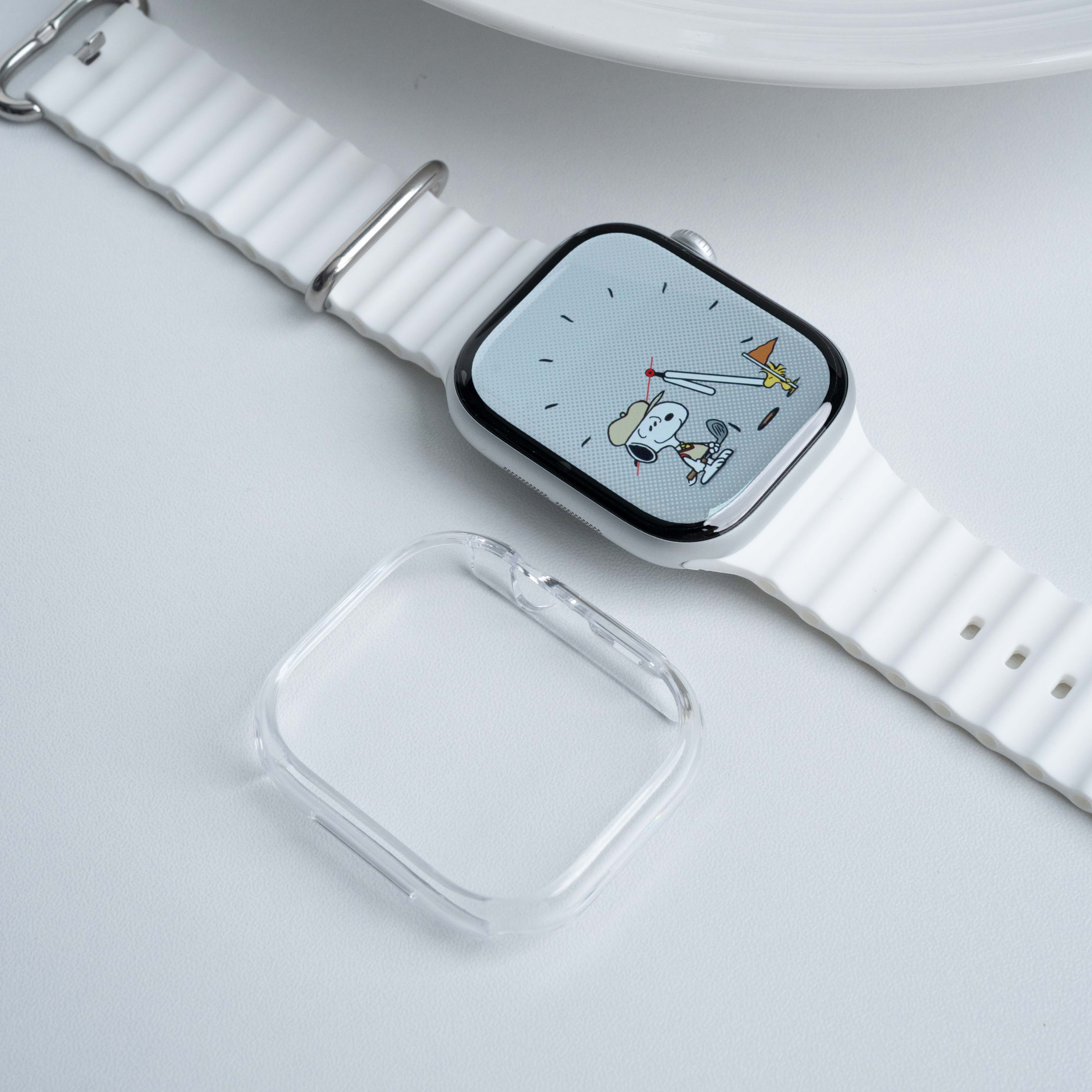 适用appleiwatchs11保护壳苹果手表s10/se3/s9/ultra保护套边框壳