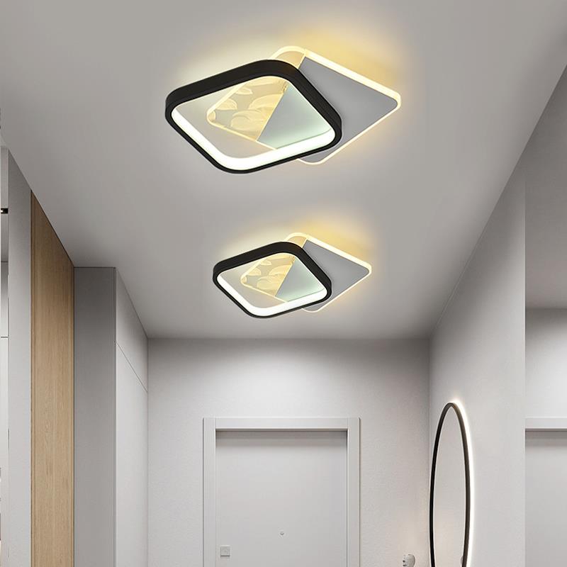 网红爆款过道灯走廊灯简约现代玄关入户门厅灯衣帽间灯创意吸顶灯