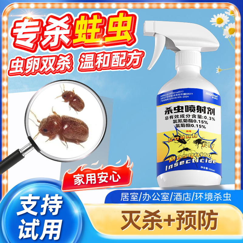 蛀虫杀虫剂除书虱木地板木材粉蠹虫防蛀虫药木头实木家具杀蛀木虫