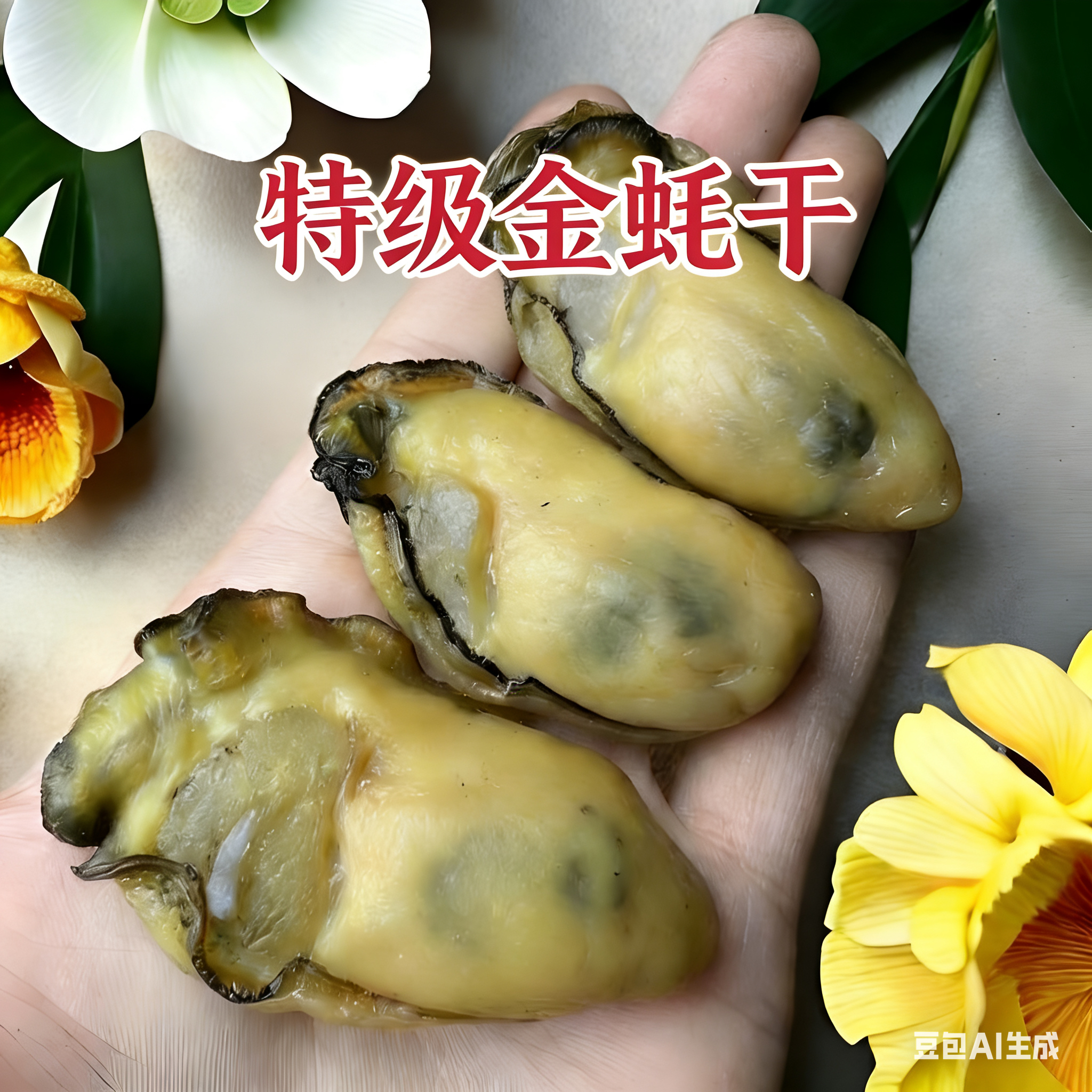 【台山金蚝干】35-40头 5-6成干 无抽油 儿童煲汤 速冻冷链发货