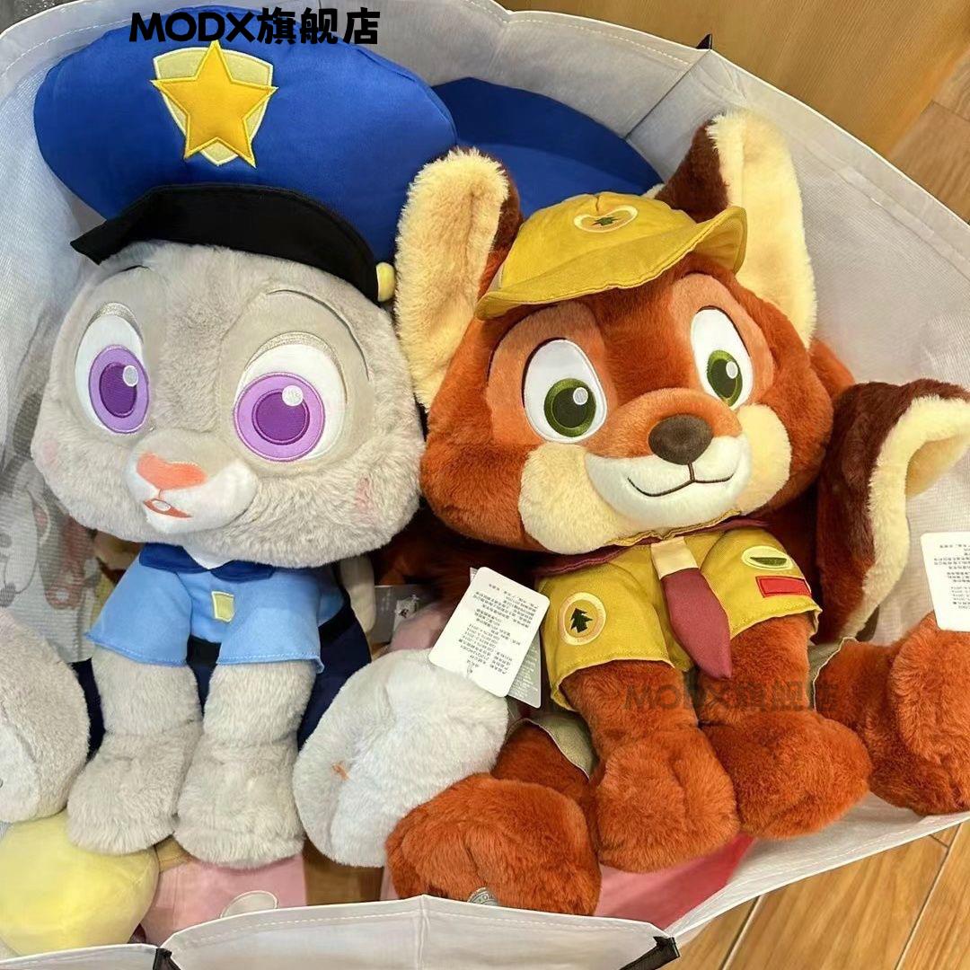 MODX可爱生日礼物疯狂动物尼克朱迪公仔毛绒狐狸童趣系列玩偶儿童