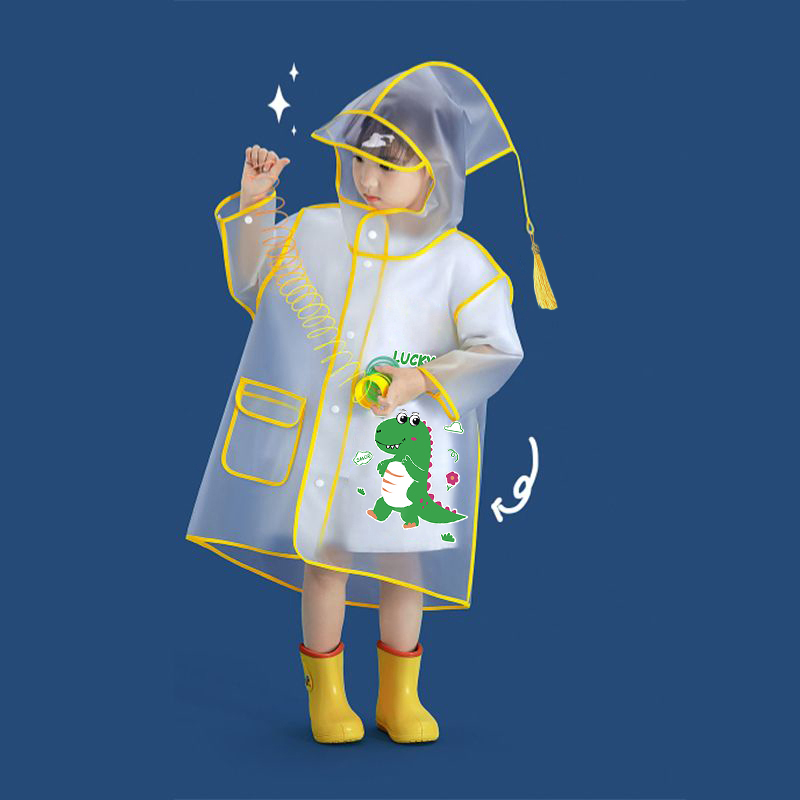儿童雨衣男童幼儿园女宝宝雨披小孩学生上学专用全身防水