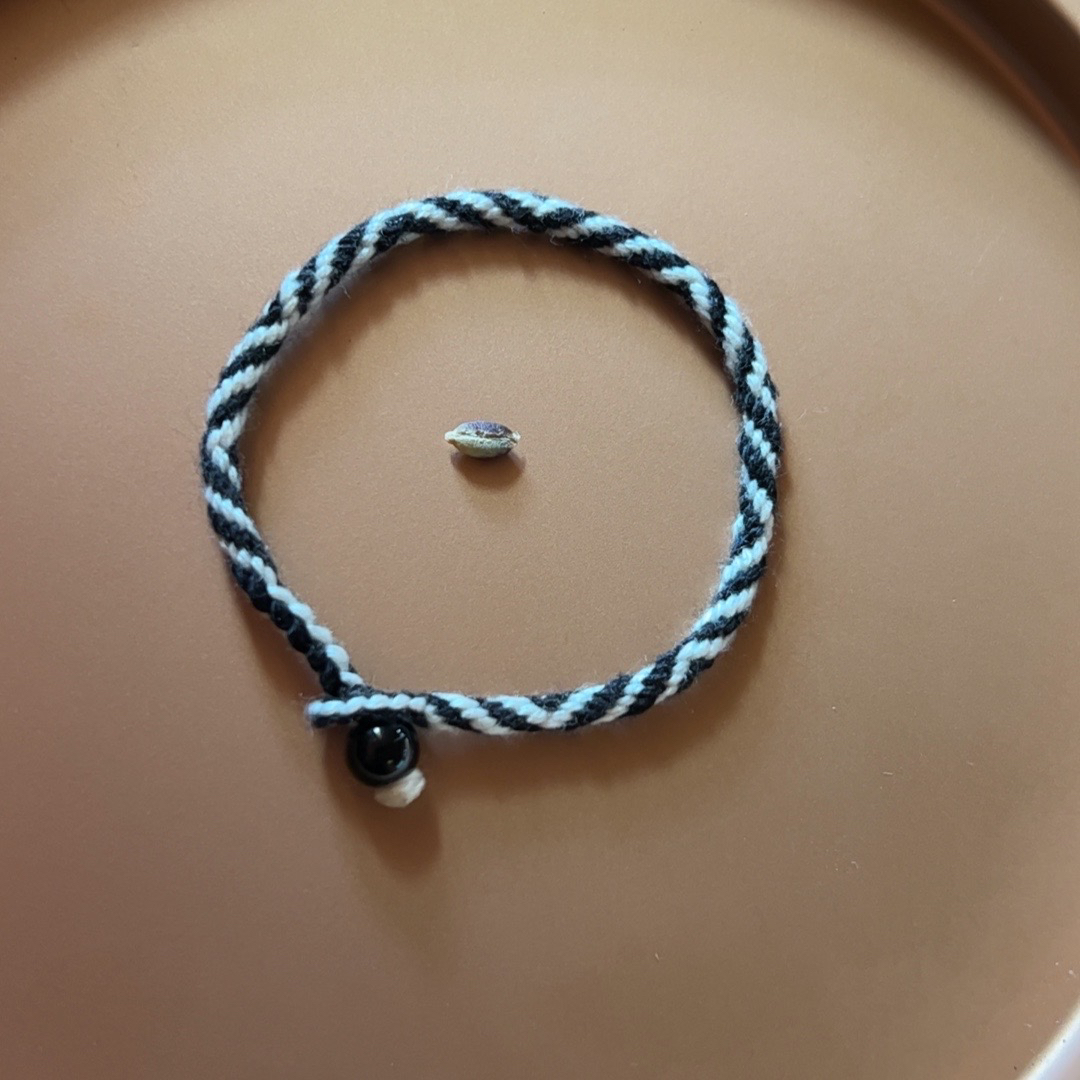 非金属布艺手链 饰品情侣高原上的民族风礼物：黑色九眼不灭金刚绳