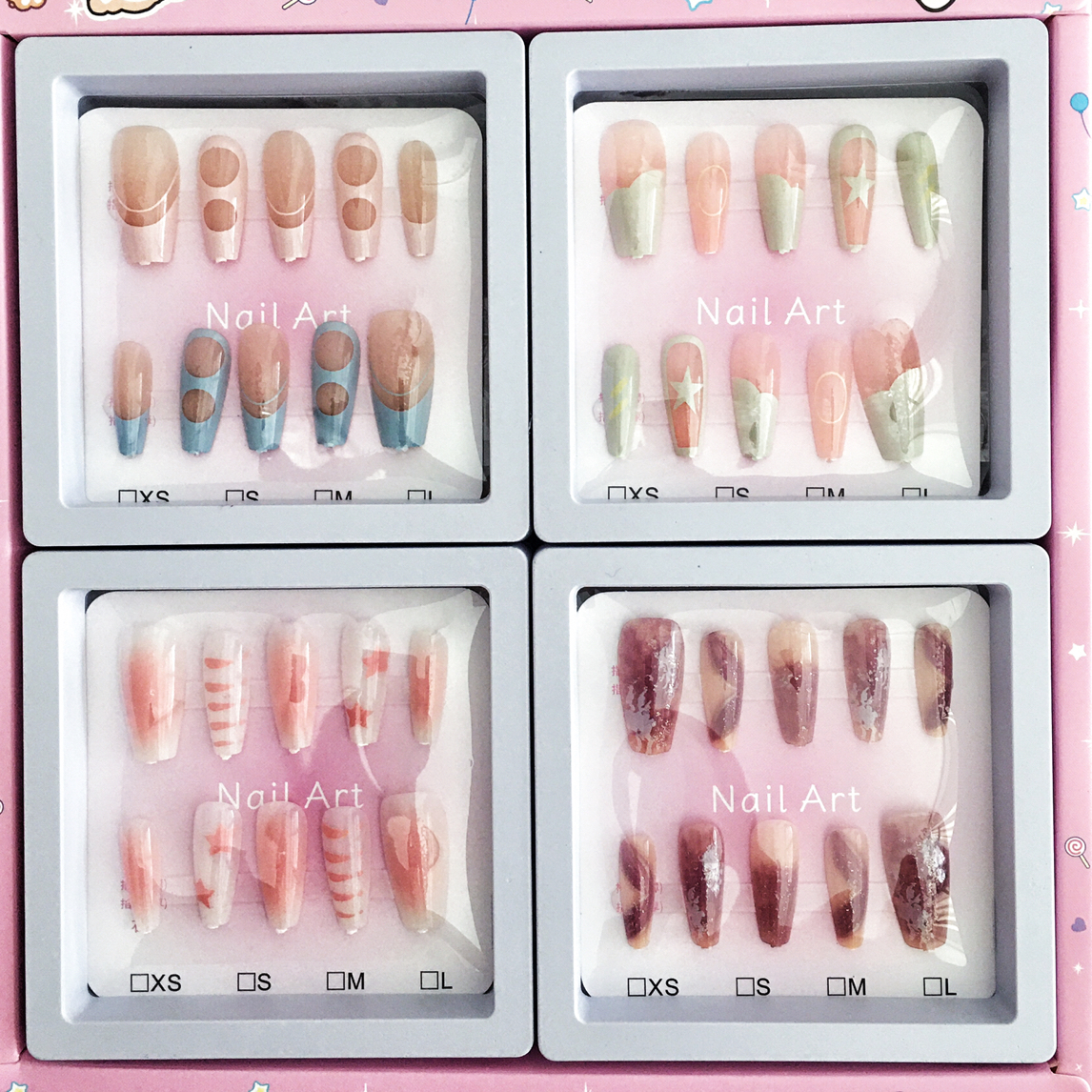 指甲贴1   1盒12小盒