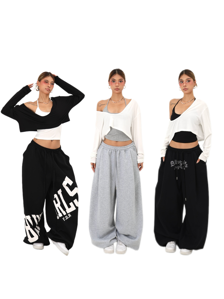 秋冬叠穿慵懒空气感美式百搭两件设计长袖针织衫宽松上衣女潮