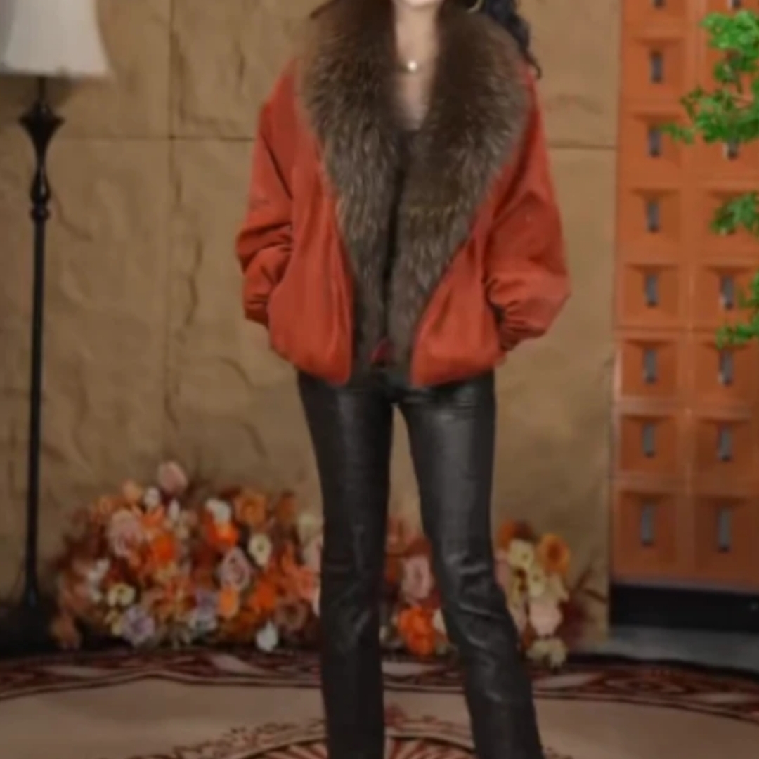 新款时尚气质加厚保暖女装短外套