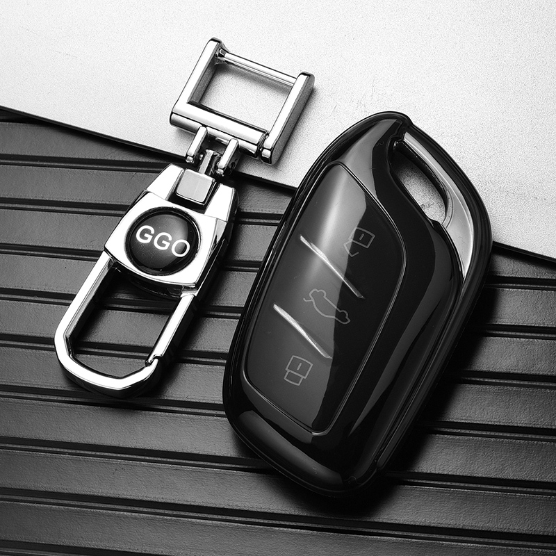 适用于荣威i5/d7/erx5/i6 max ev/d5x dmh名爵mg5车钥匙套壳包扣