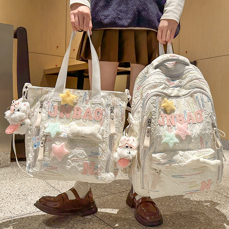 儿童可爱小书包女生小学生初中生日系大容量背包大学生高中双肩包