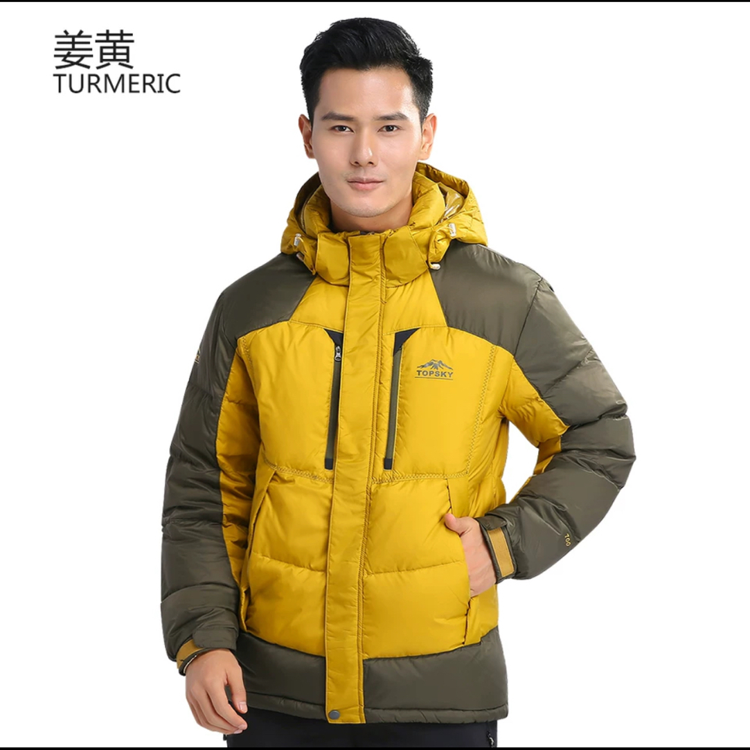 远行客男士冬天时尚保暖羽绒服