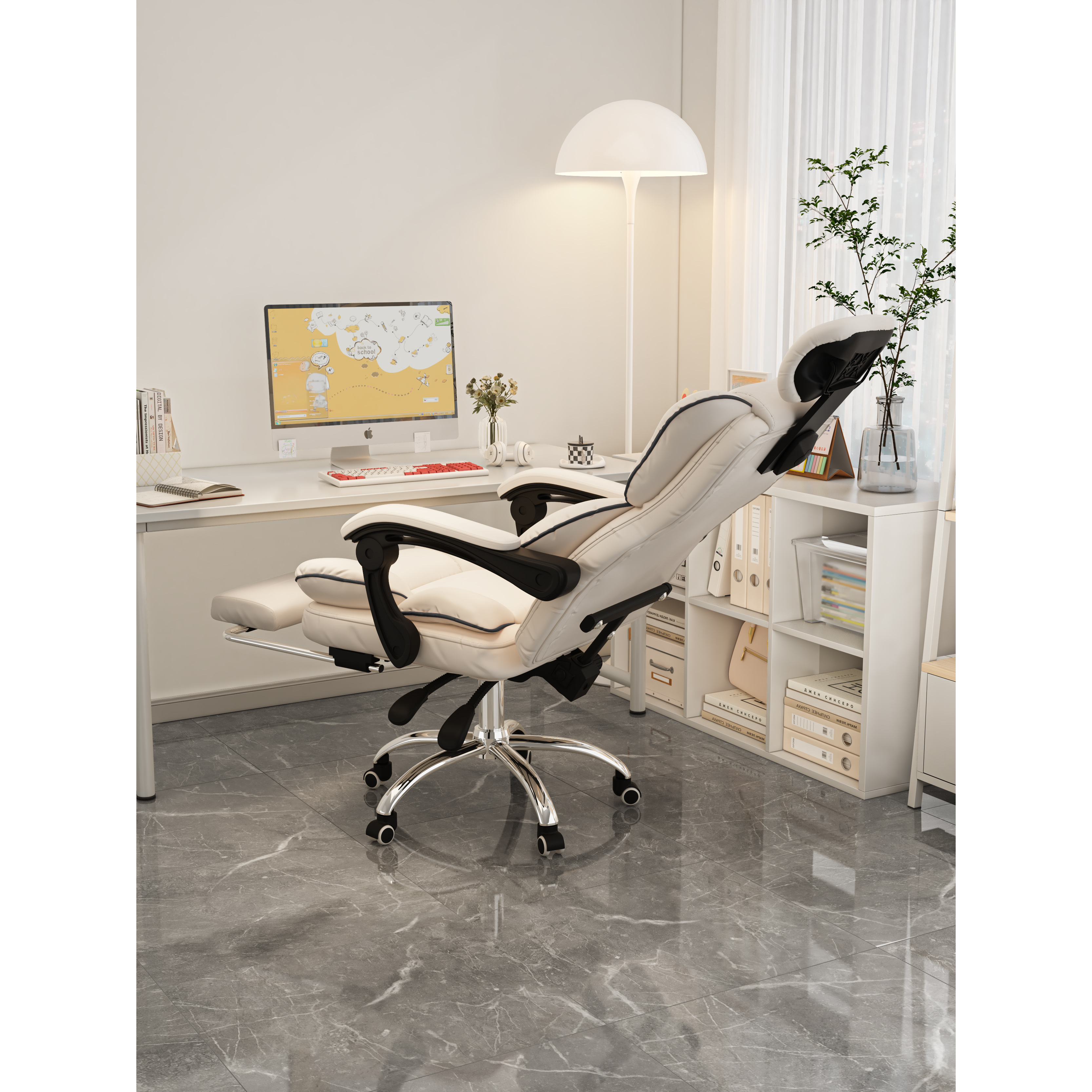 电脑椅家用办公椅子舒适久坐老板椅可躺人体工学座椅电竞椅沙发椅