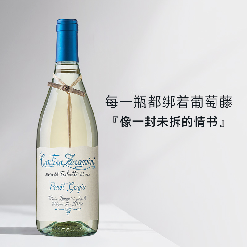 柠檬雪梨汁 | 意大利进口莎卡尼尼小树枝灰皮诺干型白葡萄酒