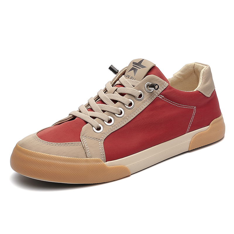 ShanBu/闪步25123秋季新款男鞋韩版时尚潮流百搭休闲透气低帮板鞋