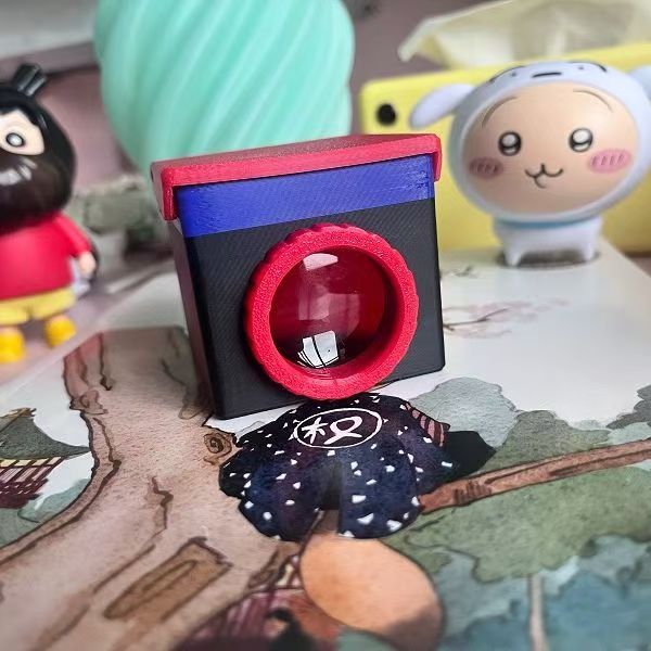 【3D打印成品】创意邪修腰平取景器50mm扉妮儿拍照取景光学透镜物理