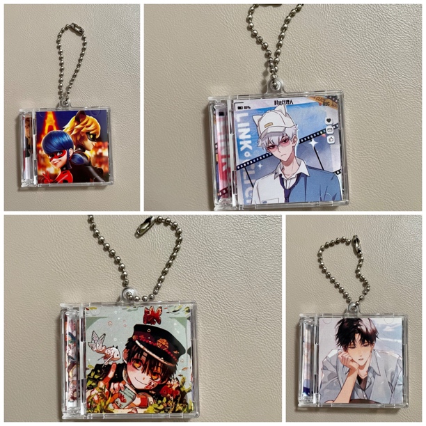 【二次元动漫】CD挂件带NFC设置送挂链和教程
