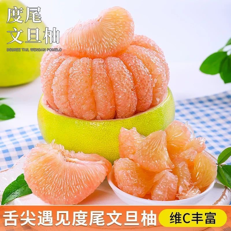 福建仙游度尾文旦柚2500g红心老树果当季新鲜现摘现发多汁细腻