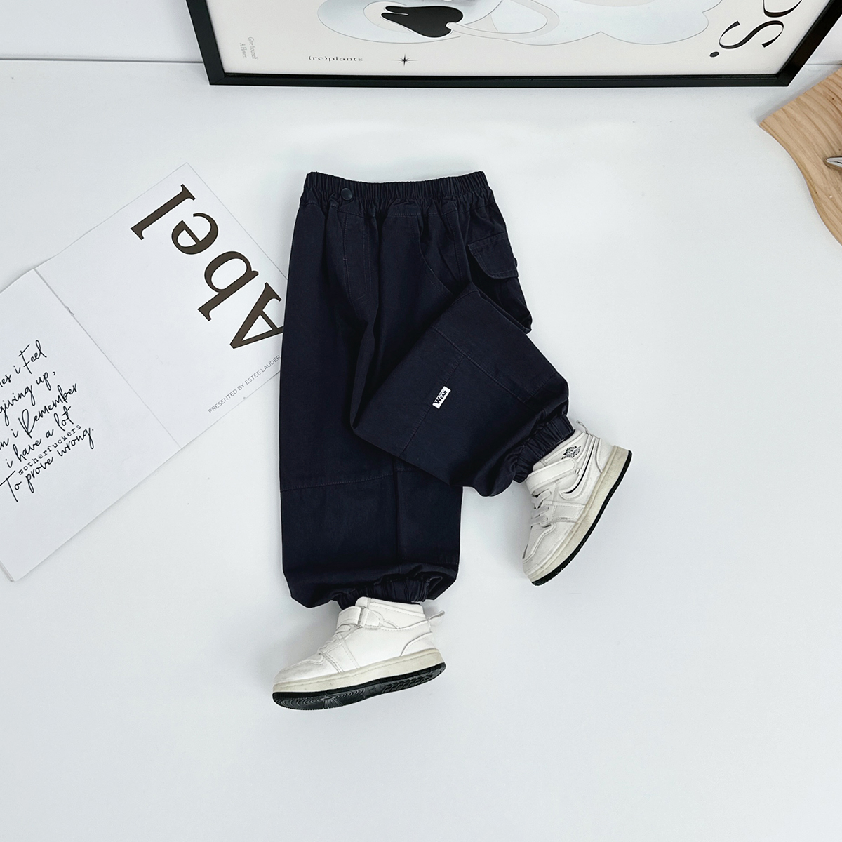 儿童裤子春秋款男童休闲裤2025秋新款秋装 HZ25716 悠悠童话童装