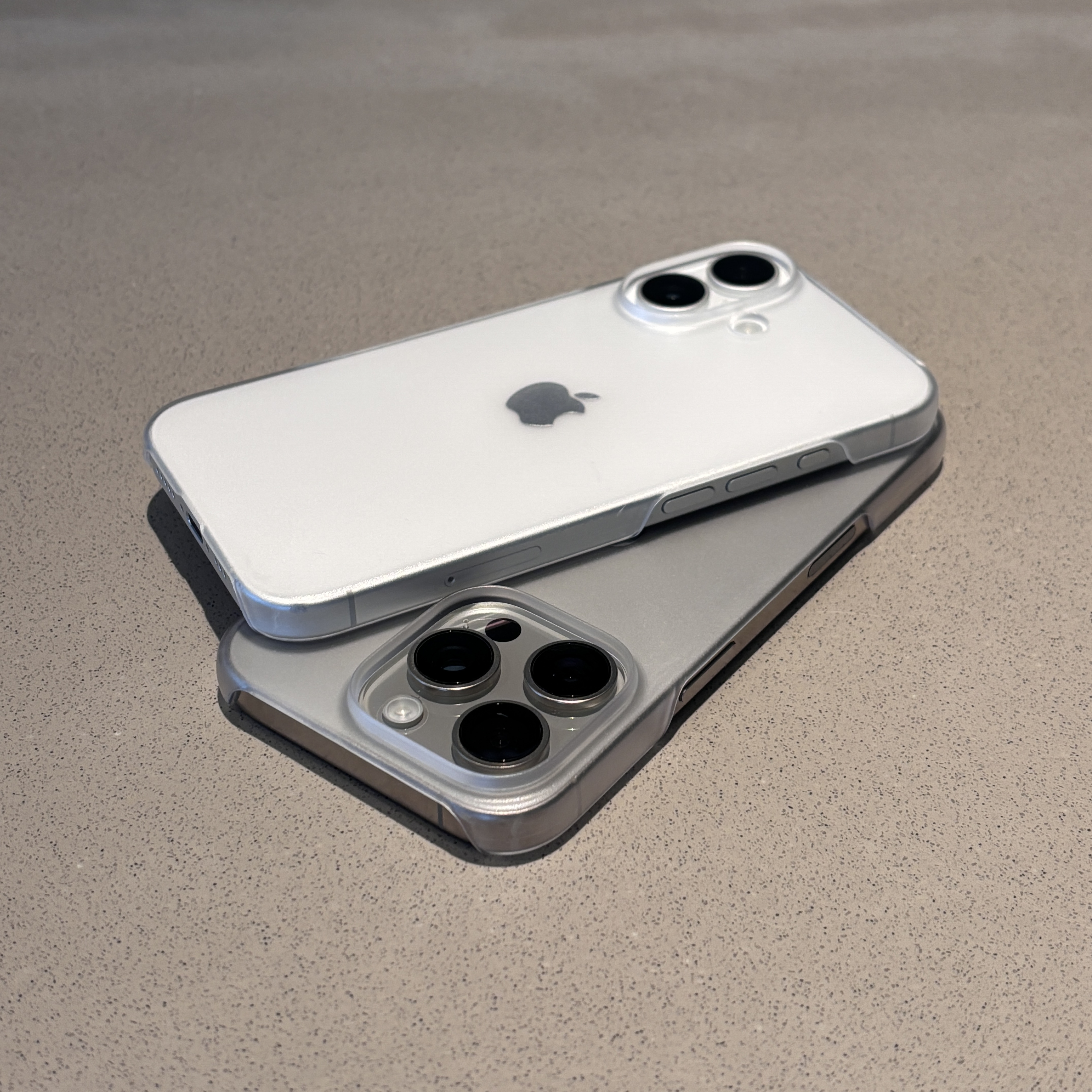 ZMGX无边框Pc磨砂硬壳适用苹果16Promax手机壳华为oppo小米15vivo