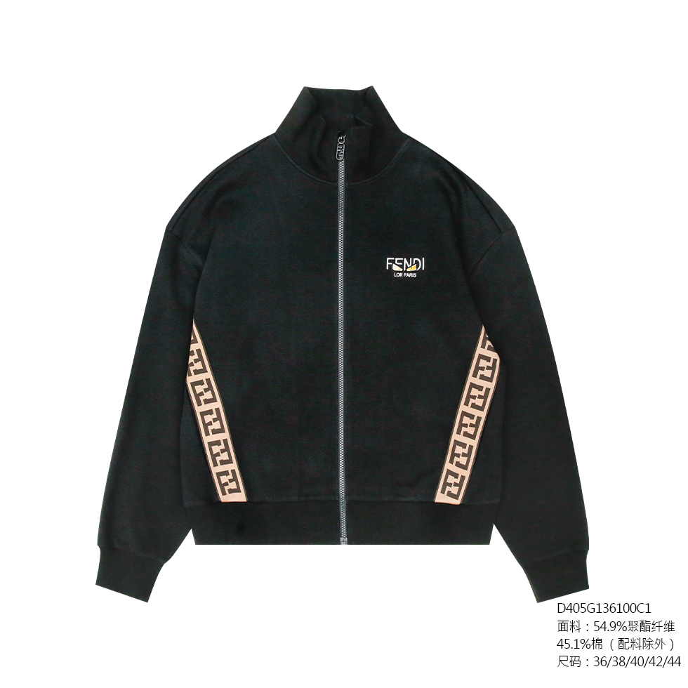 FENDILOR小怪兽25年秋冬款女士外套  D405G136100C