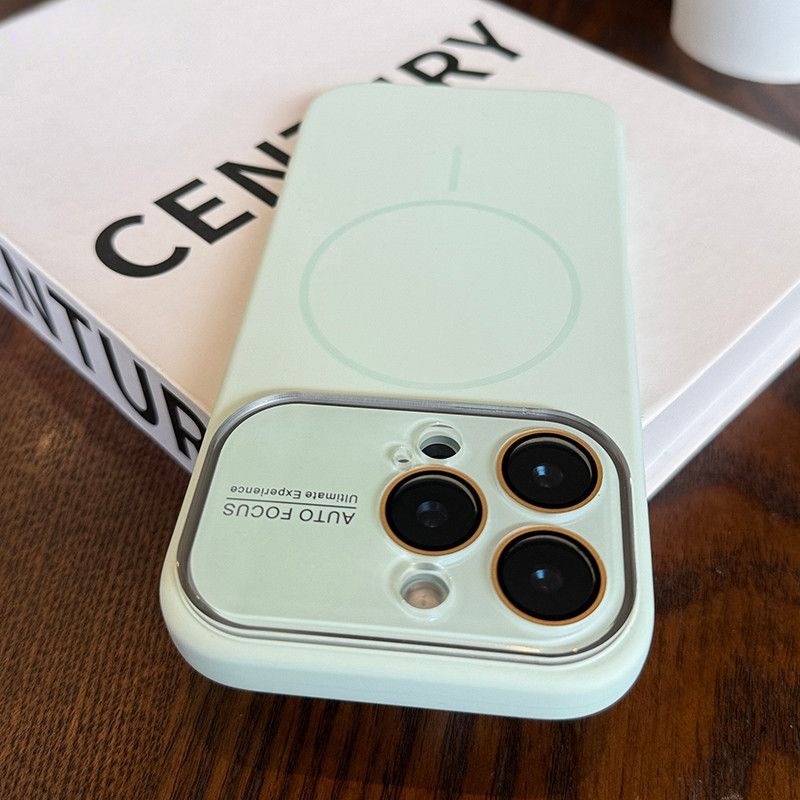 带镜头膜大视窗适用苹果16promax手机壳一体拍照按键磁吸15/14pro