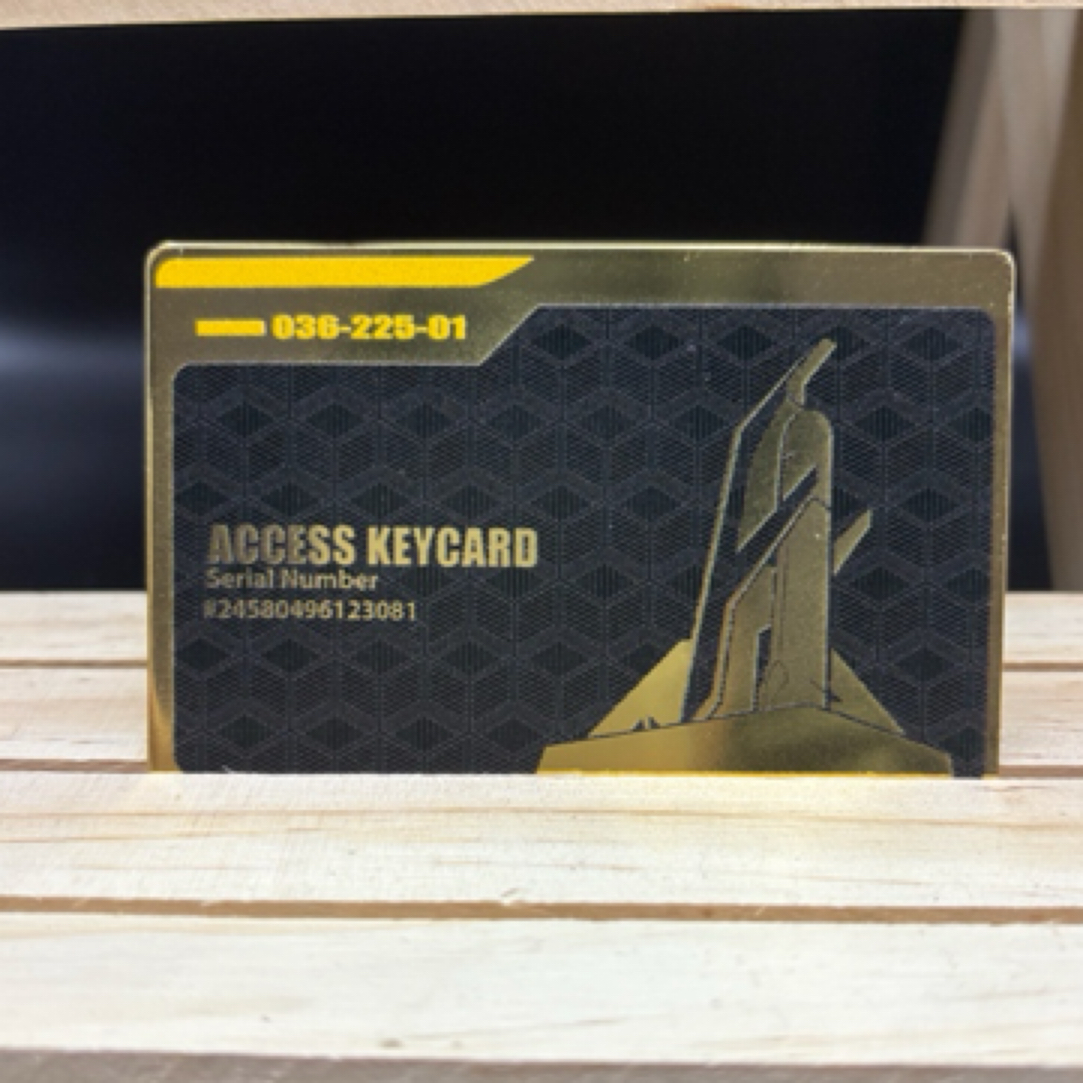 三角洲行动金属卡片NFC启动卡总裁经理室房卡送朋友三角洲行周边