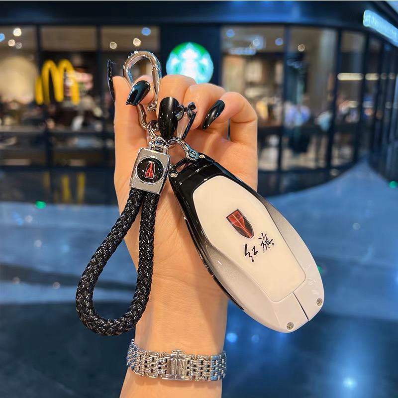 26新红旗HS5钥匙套25款H5汽车HS3PHEV高端H6金属HS3保护HS7壳扣H9