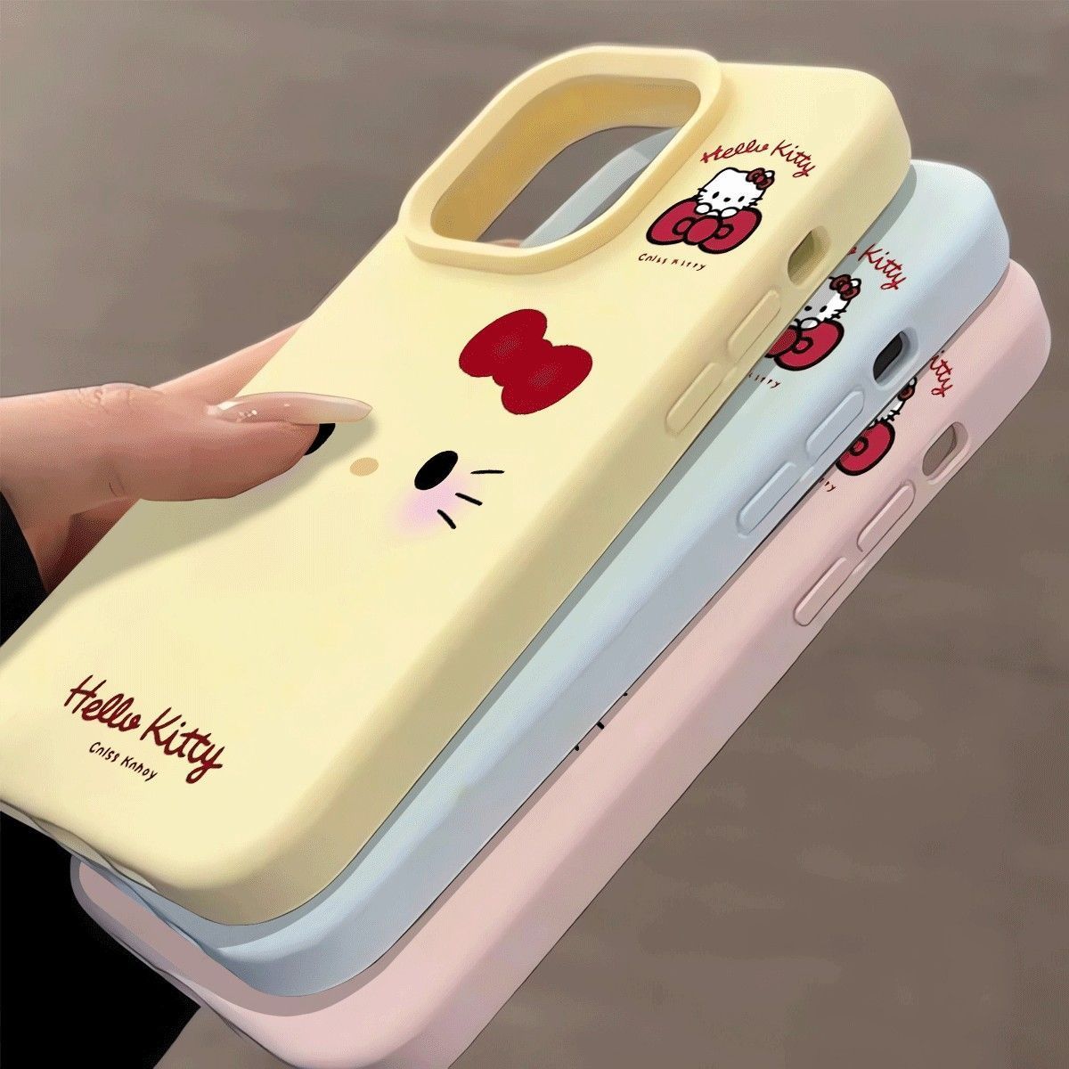 甜美腮红kt猫适用苹果16promax手机壳iphone15/14软胶13/12防摔11