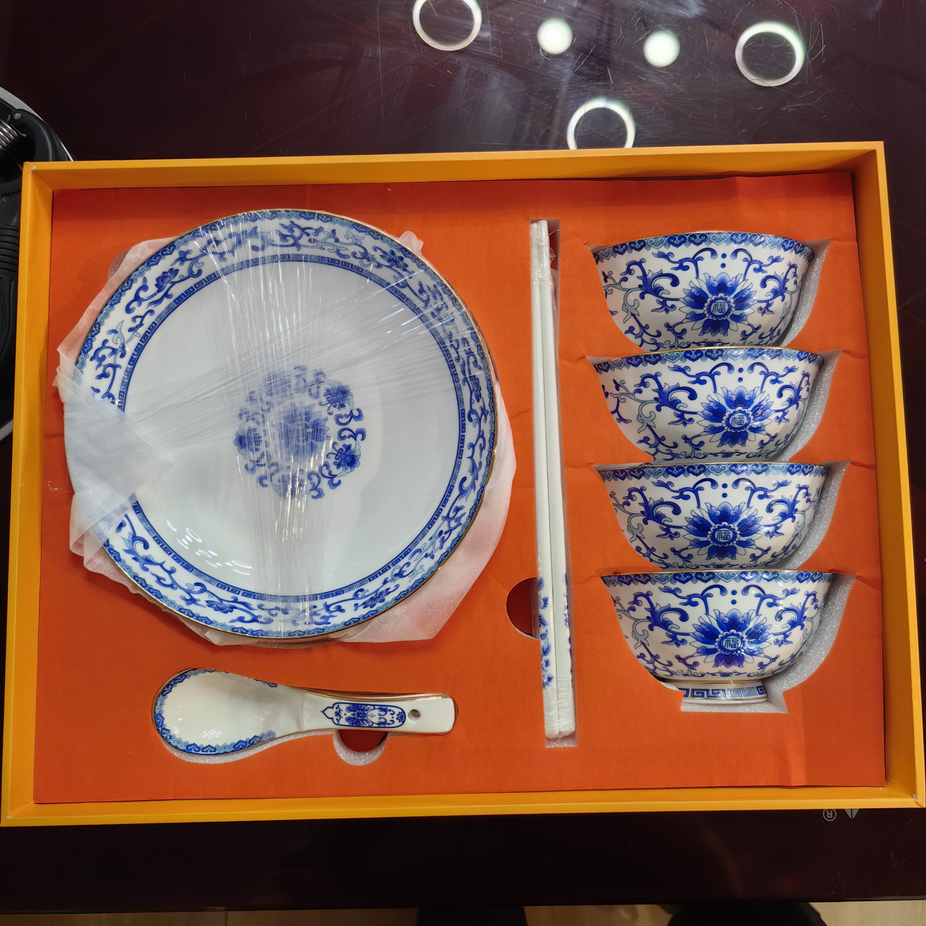 【拉萨发货】景德镇餐具套装16头