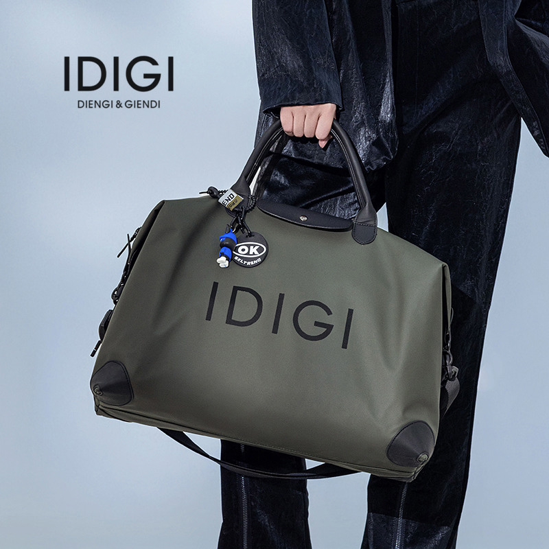 IDIGI大容量旅行包休闲健身包男女时尚多功能健身包潮包