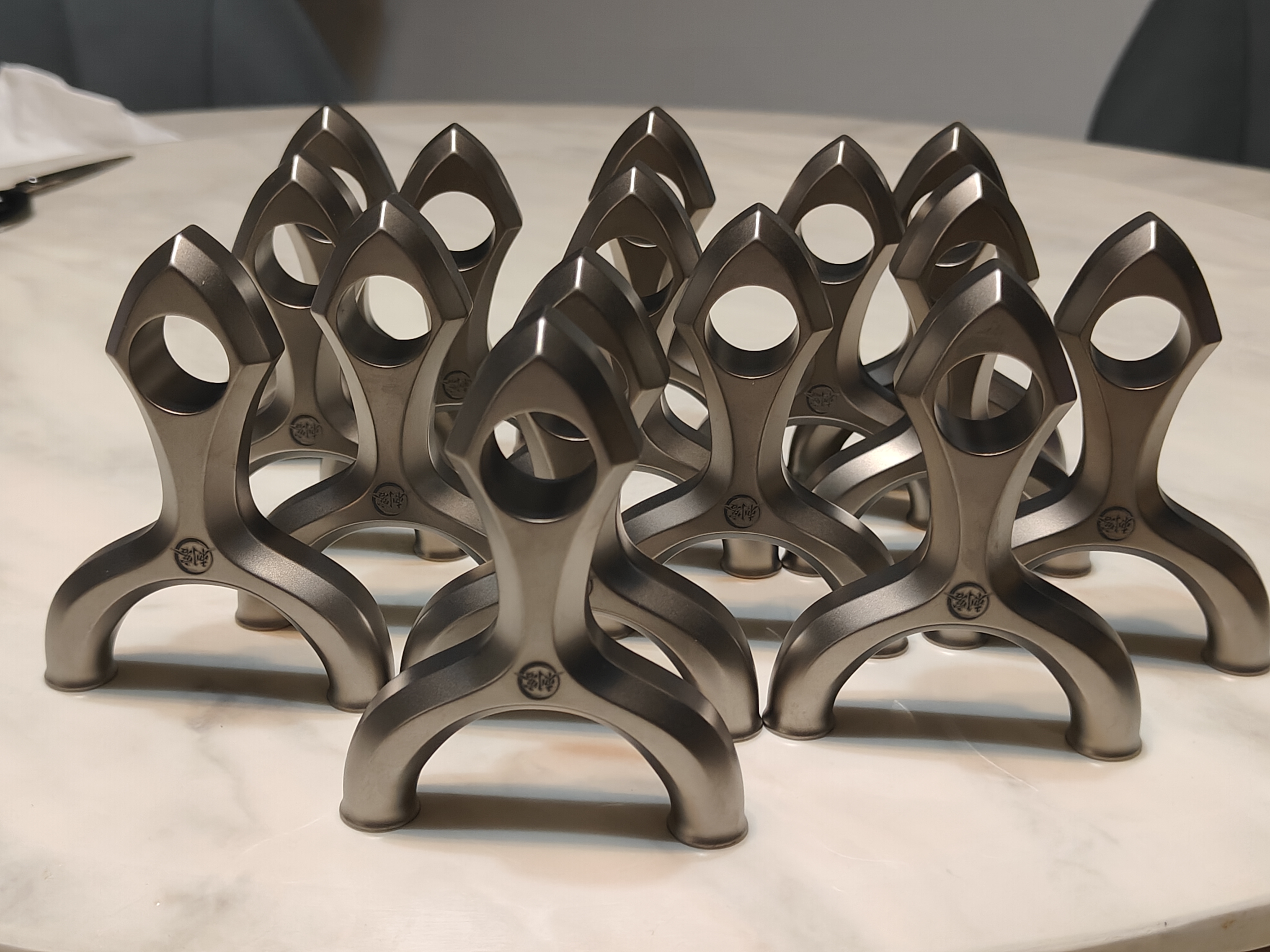 8016高103厚20重175原创飞虎圆头弹弓钛合金刺客聚义弓社弓途古风