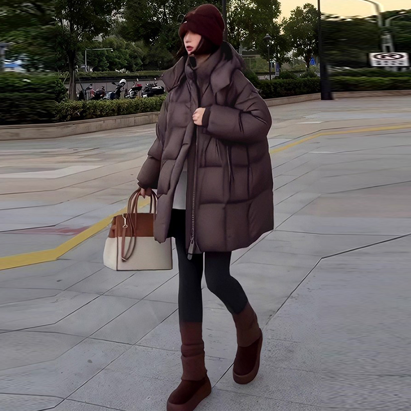 2026年秋冬季新款韩版时尚百搭高级感棉服女小个子加厚保暖外套潮