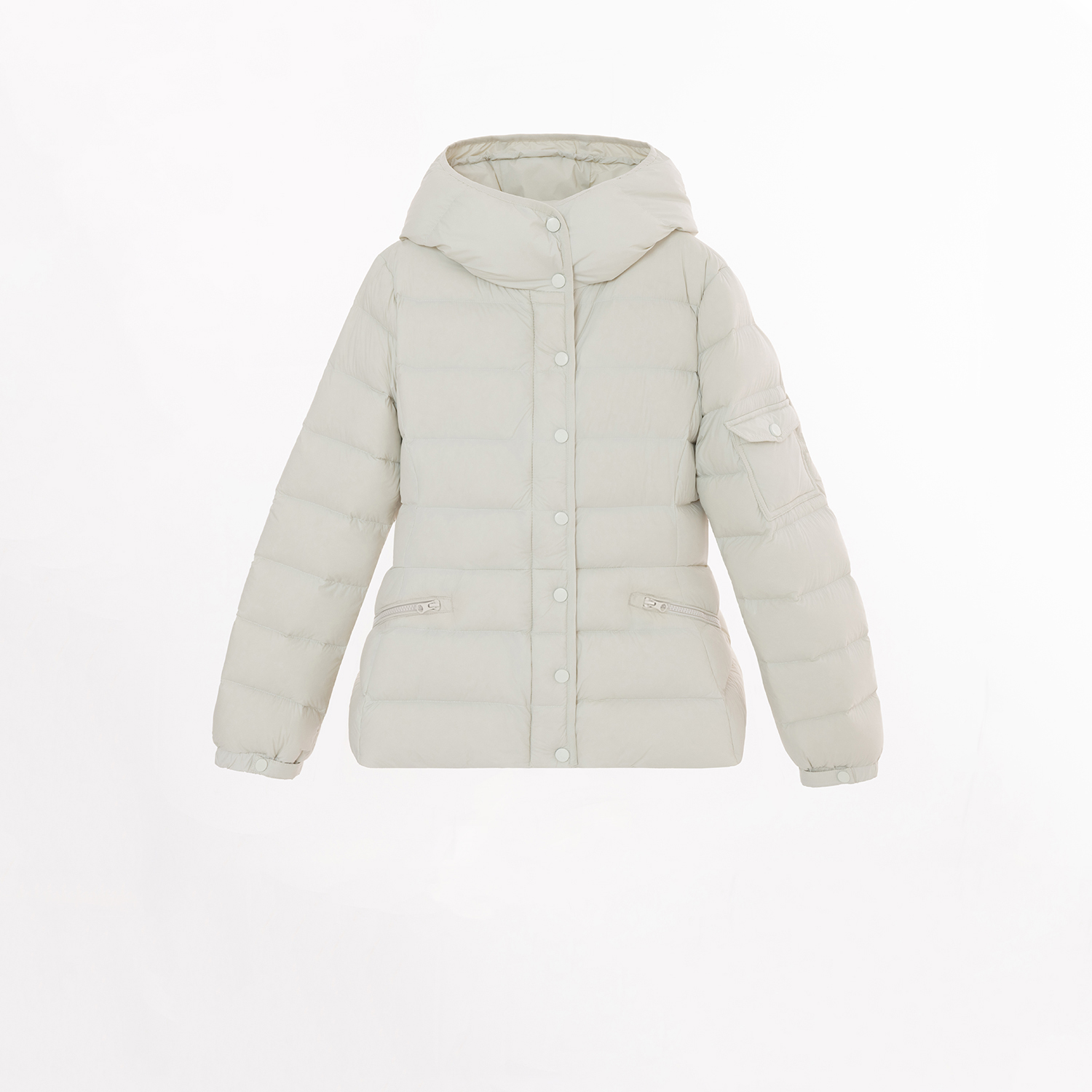 几里与麻 （许我耀眼）鹅绒小蛮腰羽绒服 衣长65胸围112 2111051