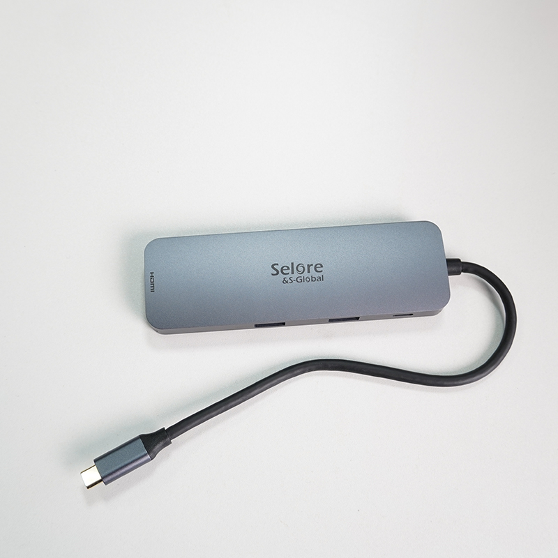 准新品  TYPEC扩展坞适用于笔记本手机HDMI转换多功能 0422 pv98