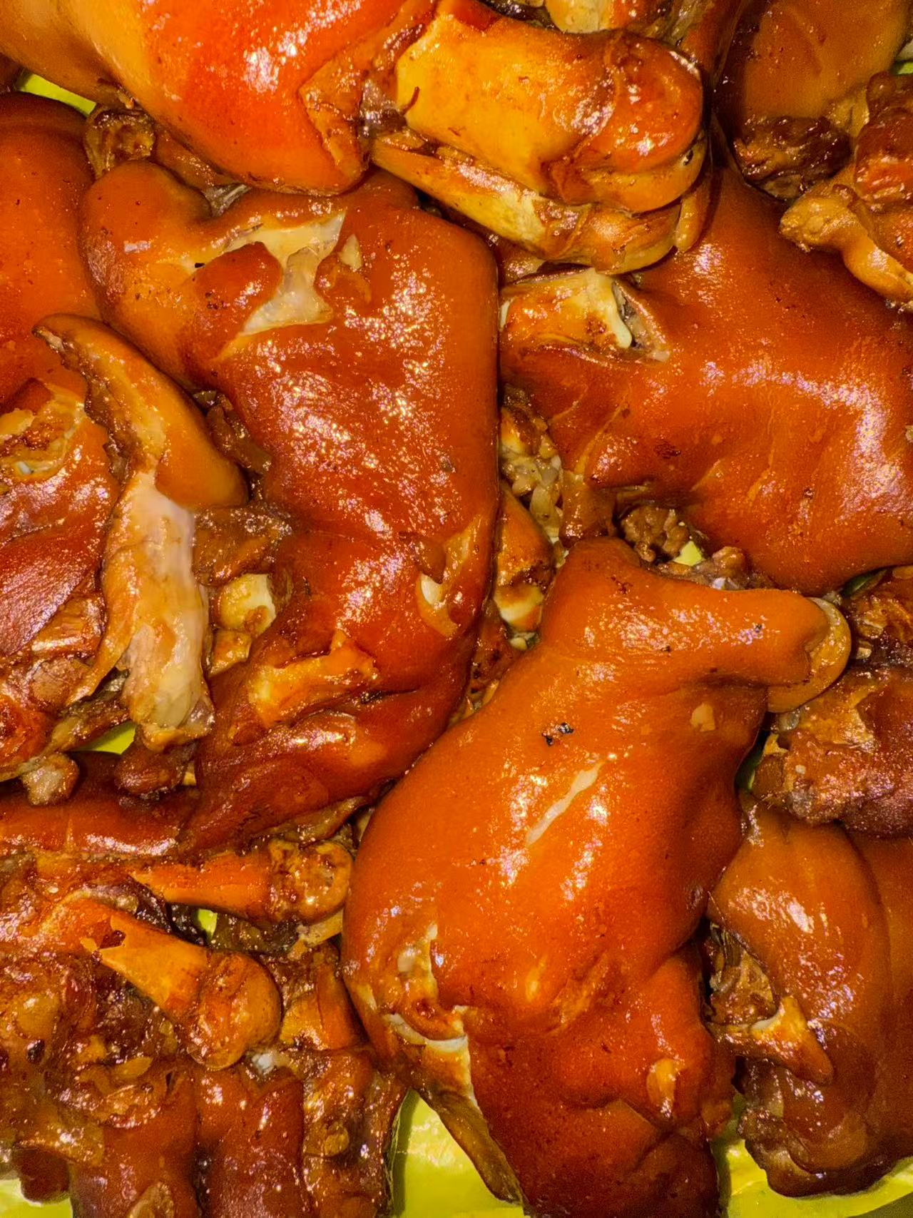 新品哈尔滨商委熏酱猪蹄2个800克