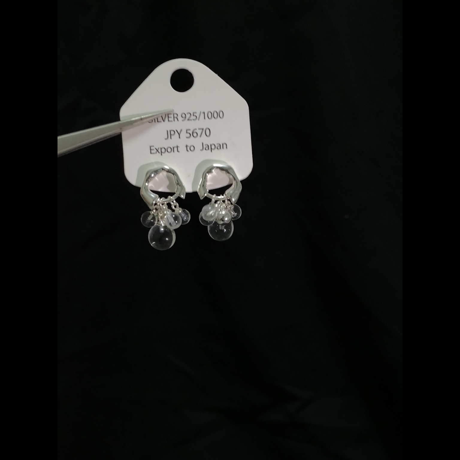 合金耳饰 几何性感风女百搭时尚千金风耳饰精致轻奢简约素款耳环