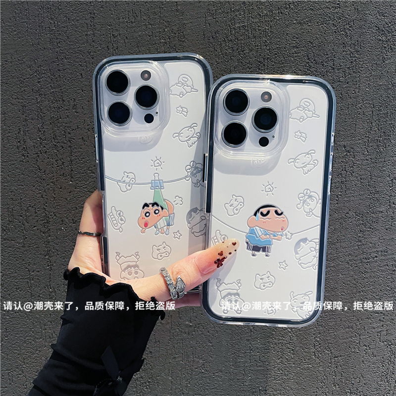 三合一炫彩适用苹果iPhone17/华为荣耀/OPPO/VIVO/小米手机壳爆款
