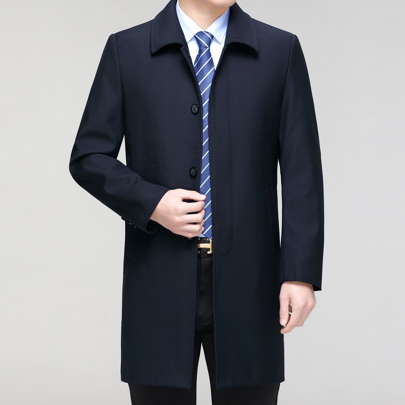 TULX专柜男士夹克2025秋春商务休闲中老年外套好货品质扣子款夹克