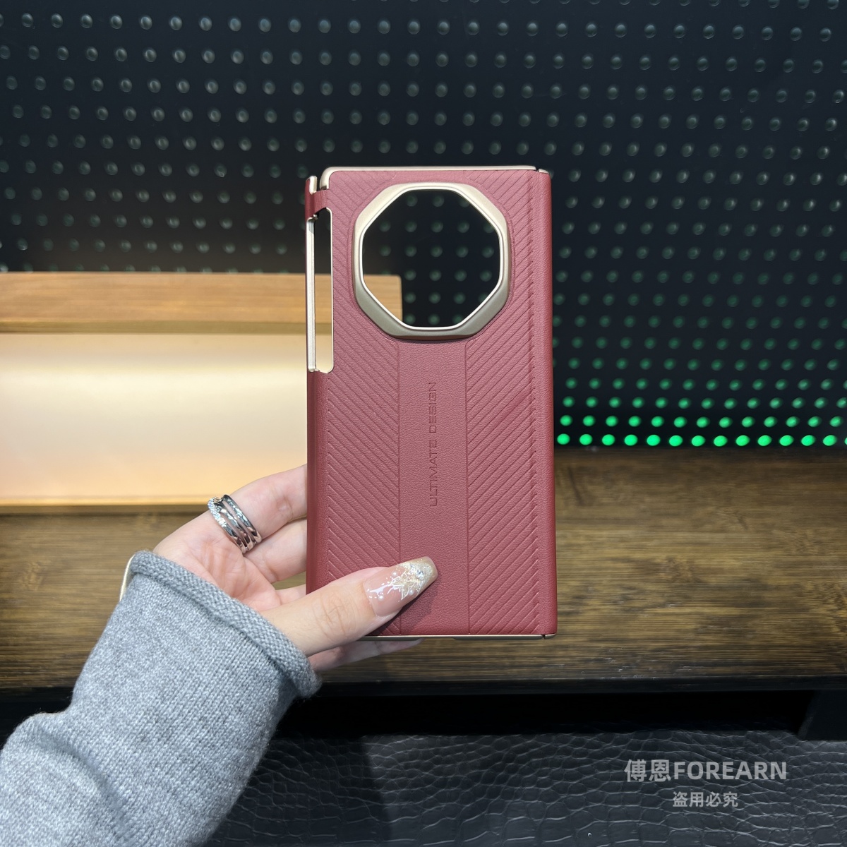 适用于华为Mate XTs手机壳三折叠屏matexts超薄中轴非凡大师真皮