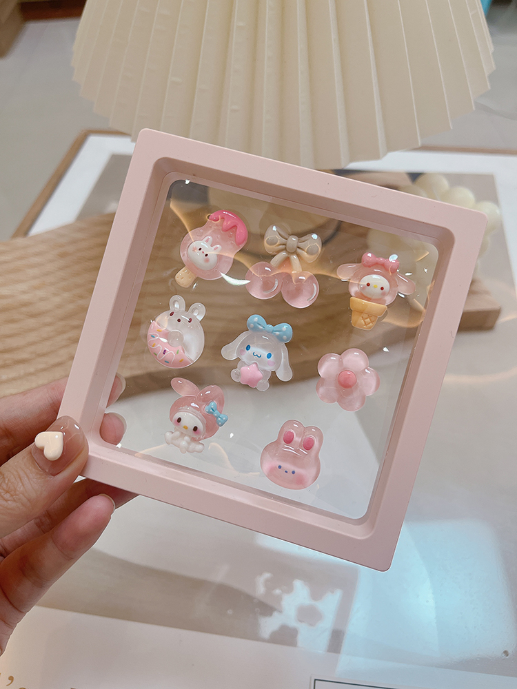 美乐蒂玉桂狗可爱卡通汽车屏幕电动车3D立体车载内饰装饰显示屏