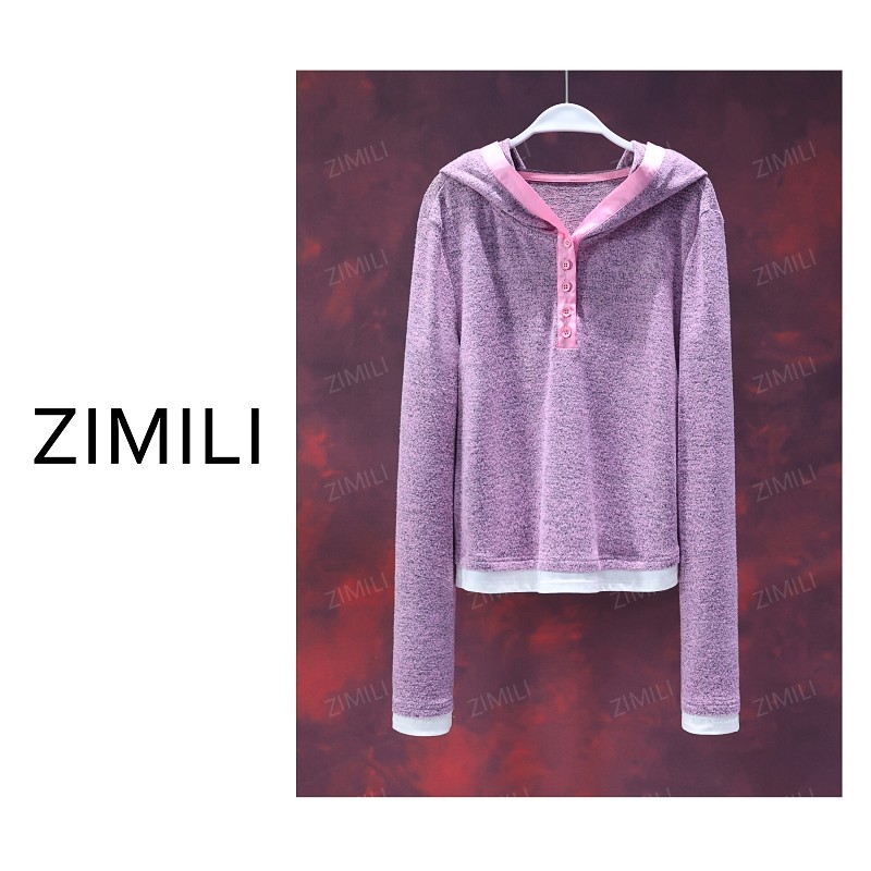 【亮哥欧货女装】冬季磨毛加厚《满天繁星》高弹显瘦打底上衣6666-H3