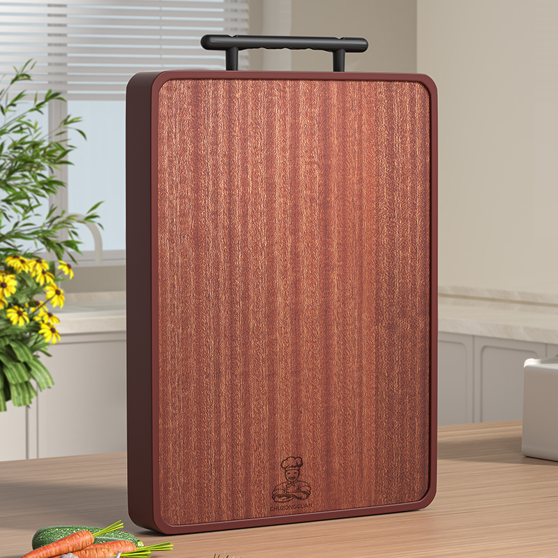 【厨总管】双面乌檀木切菜板案板切肉切水果大号加厚板子厨具刀板