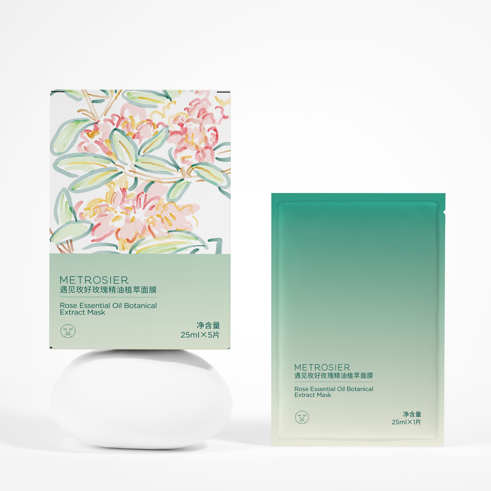 玫好玫瑰精油植萃面膜