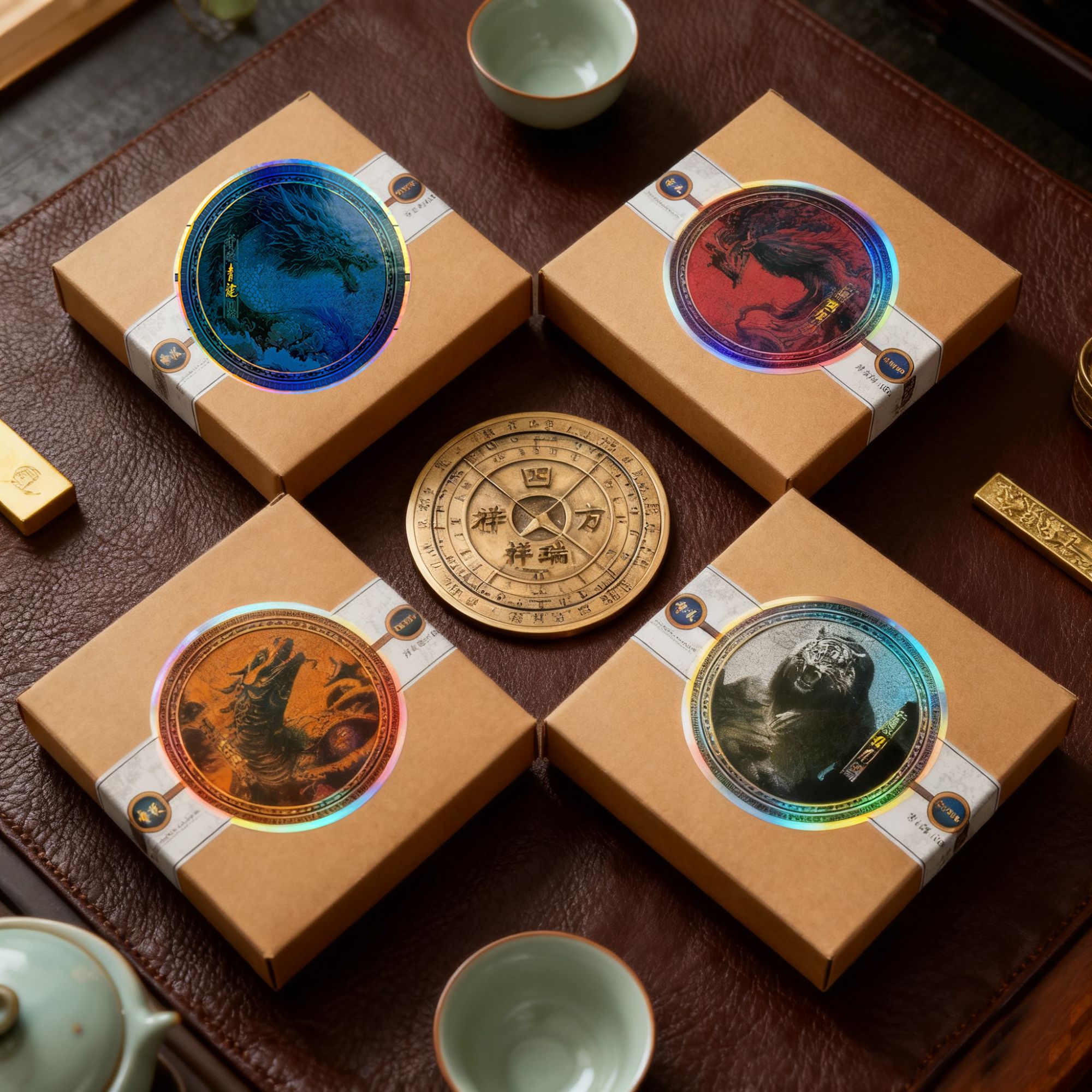 【云牧小四神兽（生茶）】普洱茶