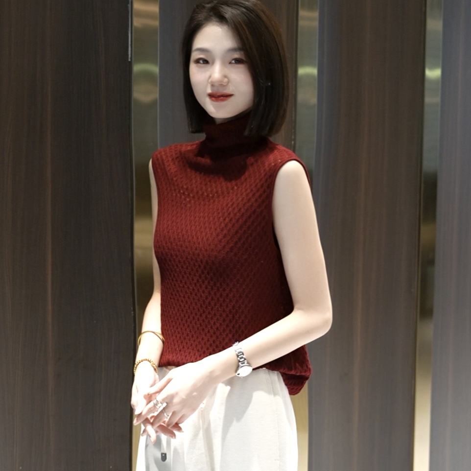 【网状穿搭灵魂】羊毛保暖显瘦气质 穿搭加分项针织上衣MG7196