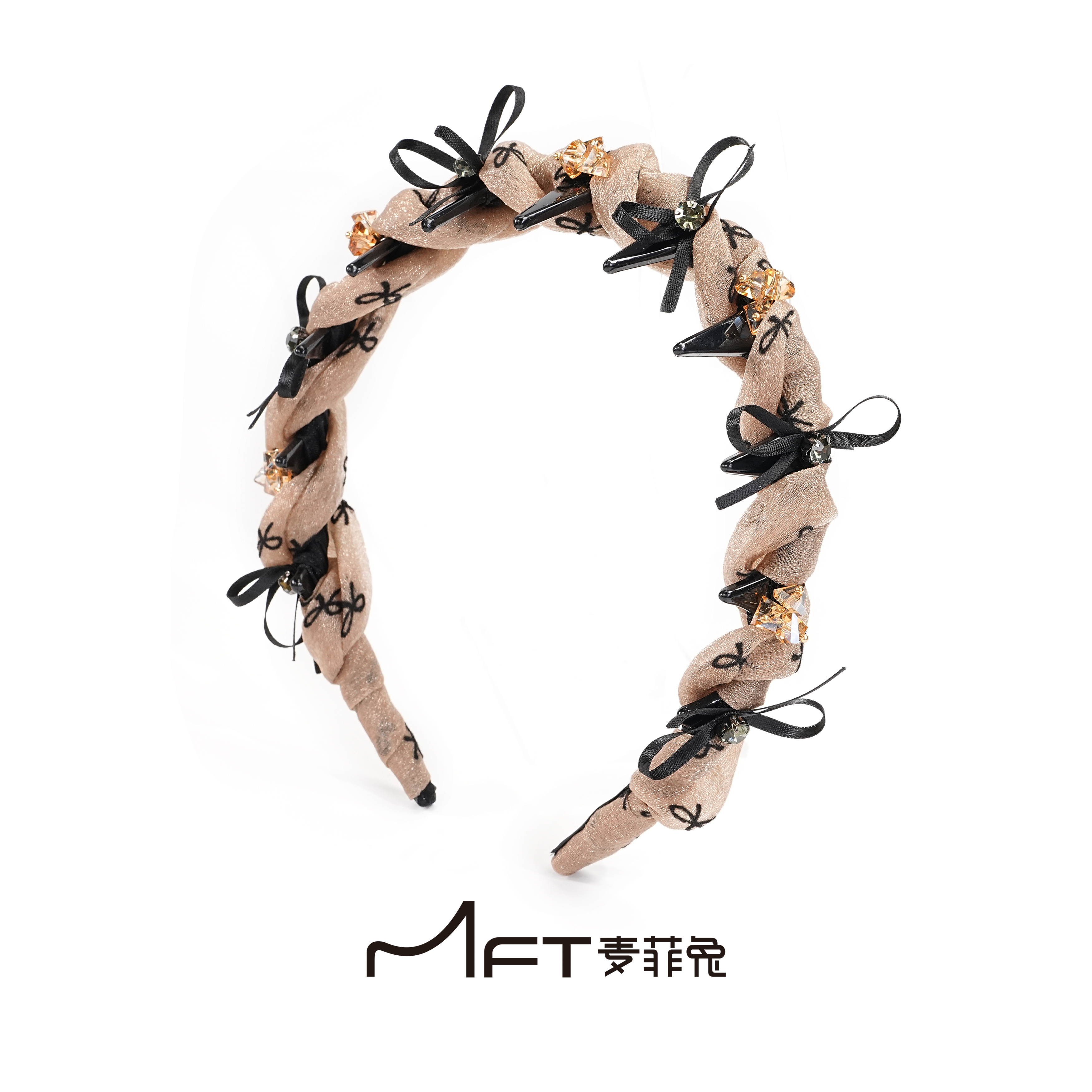 甜心公主发箍2025新款高颅顶气质发箍蝴蝶结发饰通勤百搭