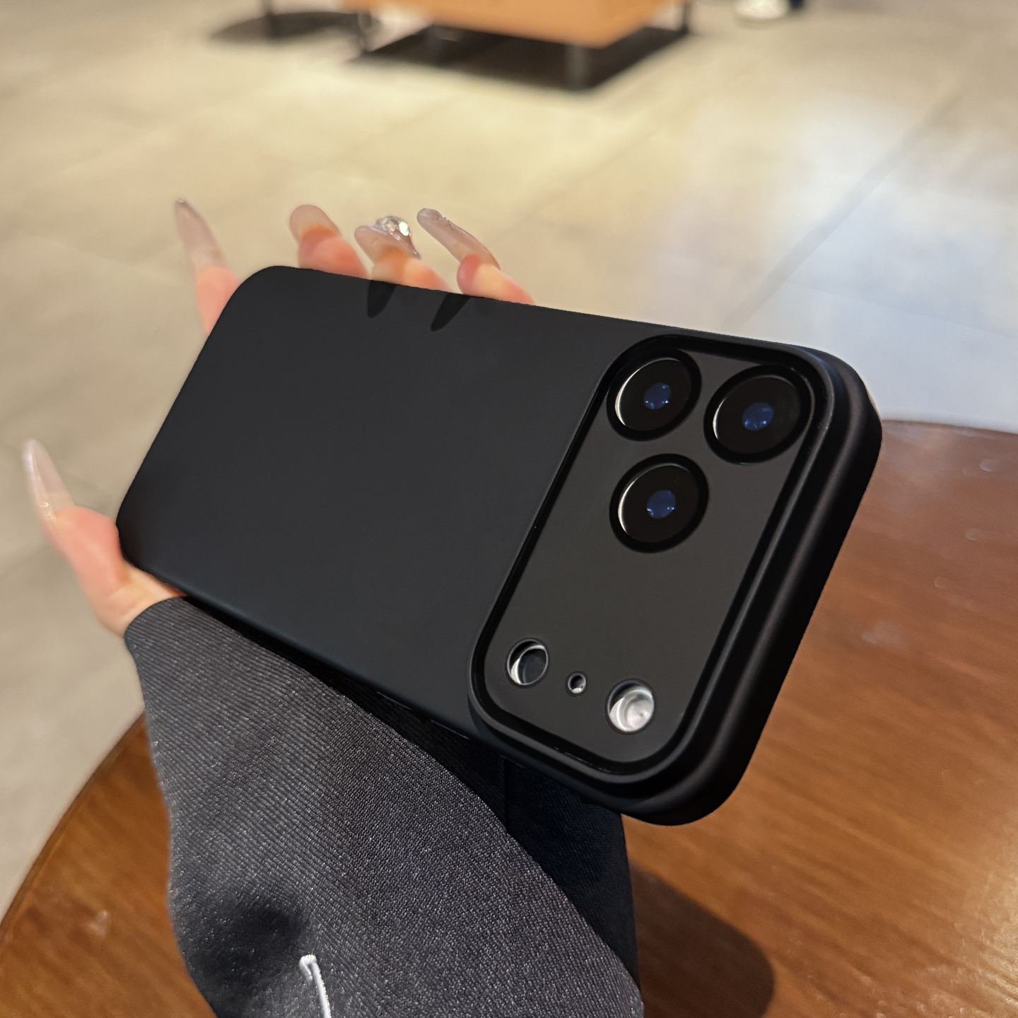 适用iphone17苹果17pro手机壳Air新款黑武士磨砂16promax镜头膜全