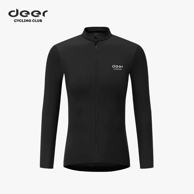 deer小鹿（征途F）春秋骑行服加厚保暖速干男女公路自行车轻量长袖