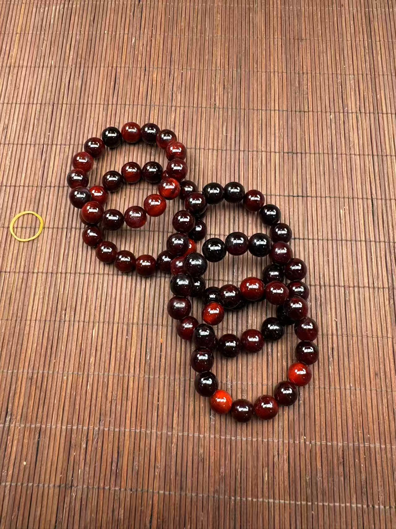 1329 血料顺纹高级花梨木1.3+手串 特色工艺品