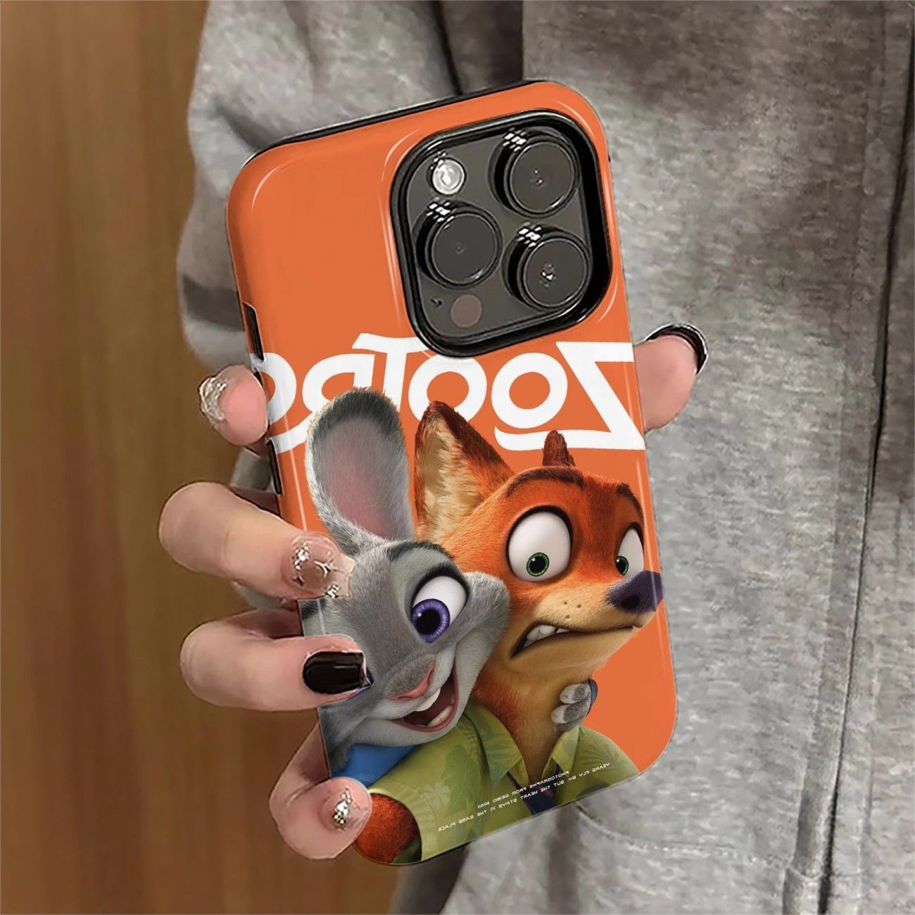 疯狂朱迪尼克适用iPhone17Promax手机壳16二合一15卡通13菲林硬壳